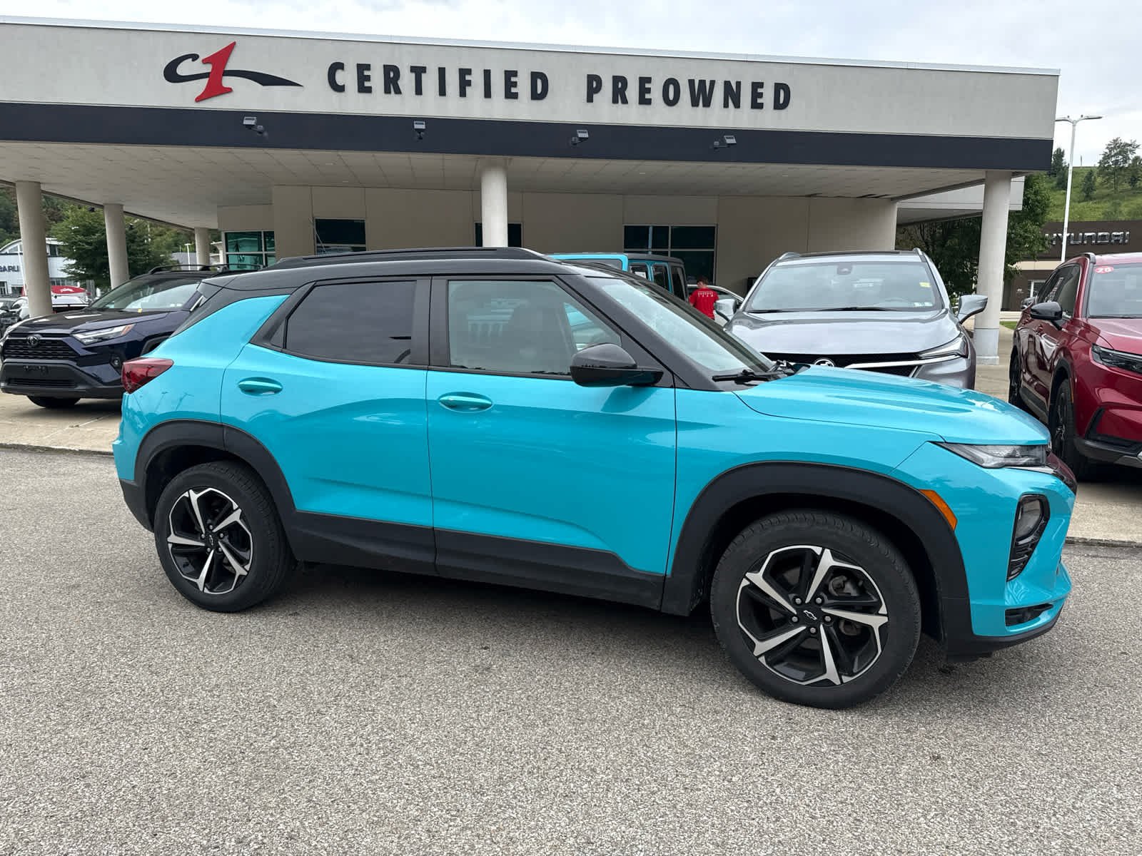 Used 2021 OASIS BLUE Chevrolet RS image 4