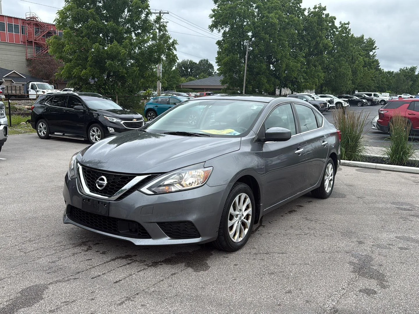 Used 2019 Gun Metallic Nissan SV image 7