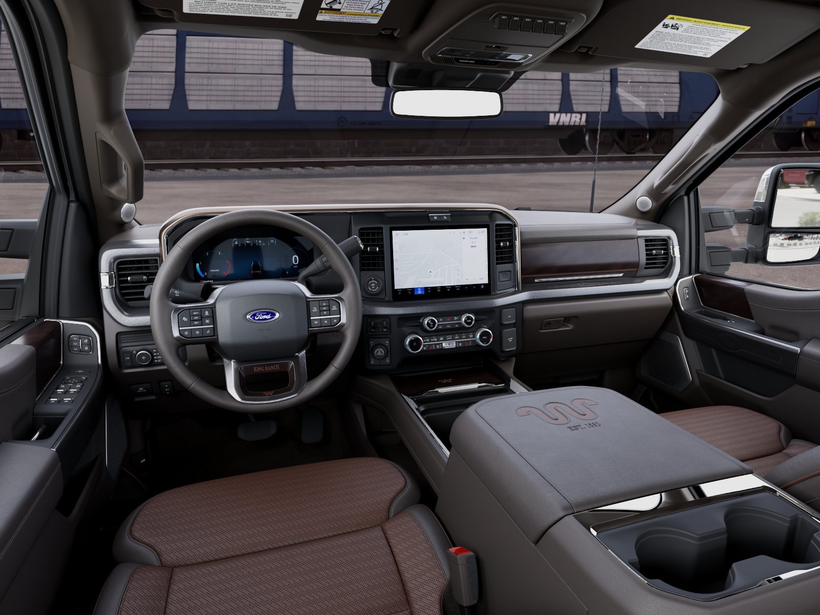 New 2027 Star White Metallic Tri-Coat Ford F-250® King Ranch® image 9