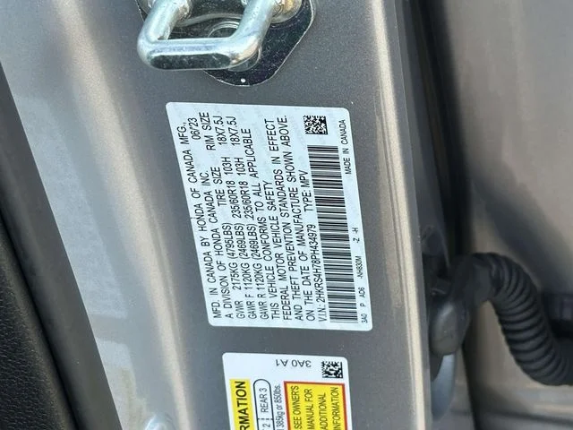 Certified Used 2023 Lunar Silver Metallic Honda 1.5T AWD EX-L BD image 19