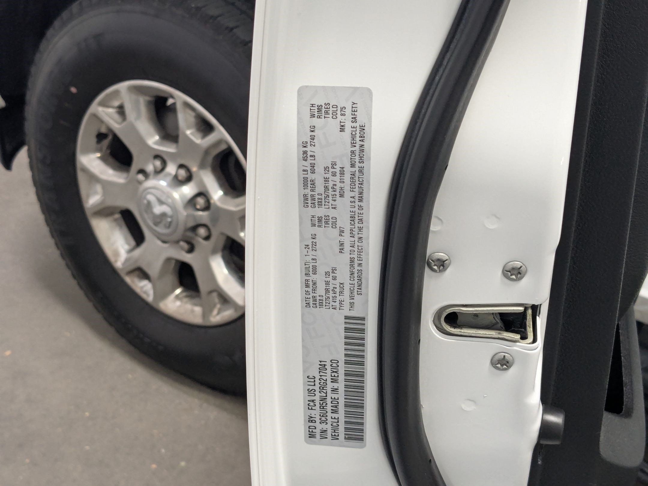 Used 2024 Bright White Clearcoat Ram Laramie image 23