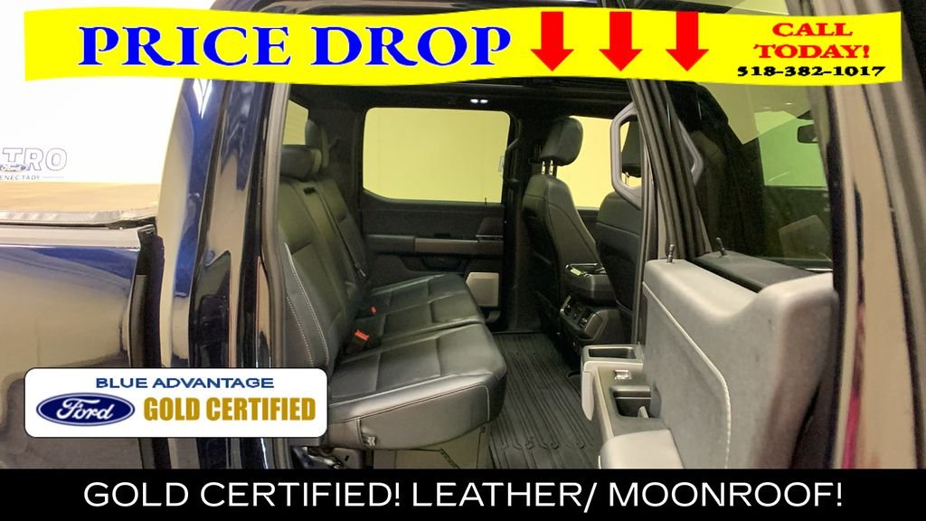 Certified Used 2025 Blue Metallic Ford Lariat image 15