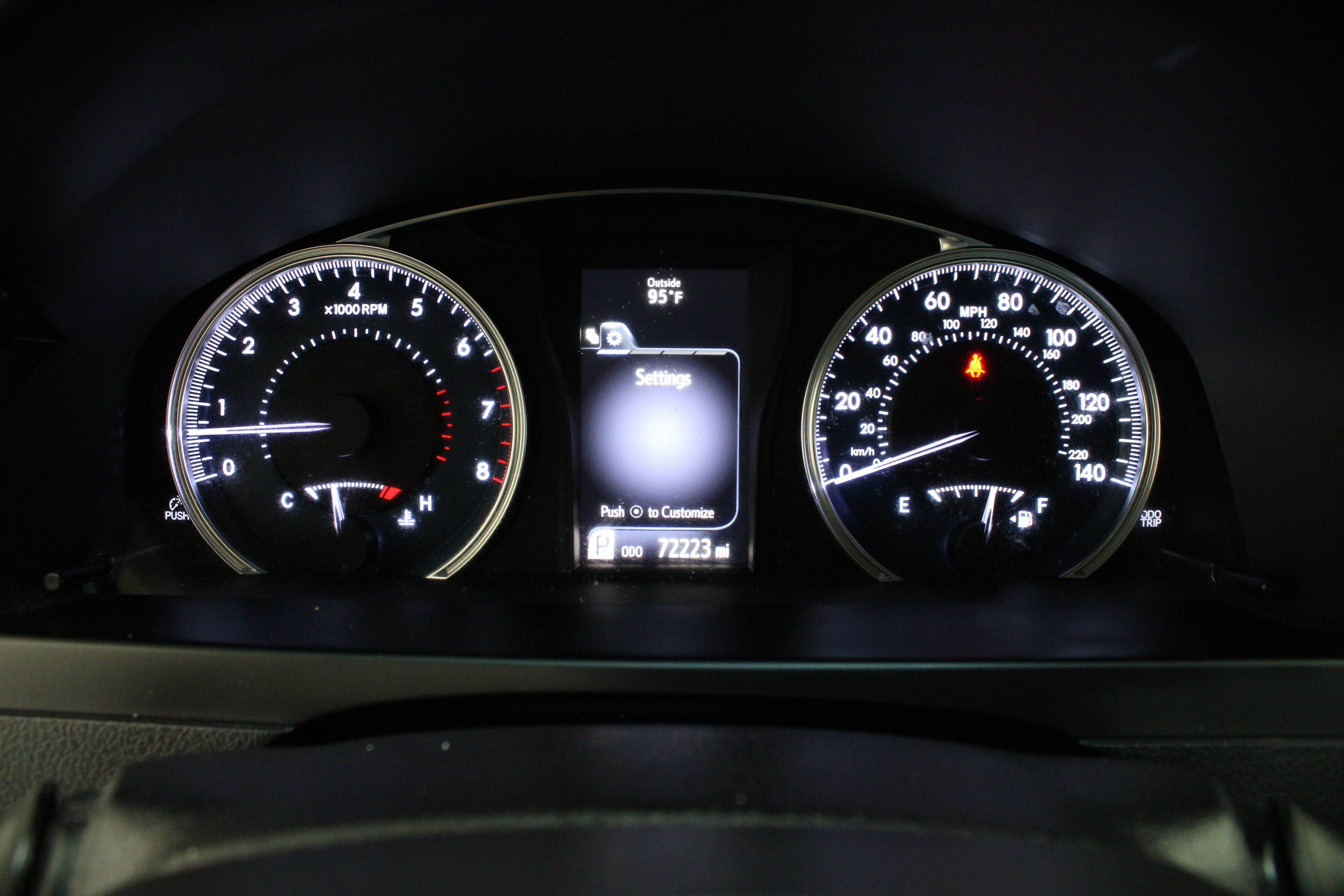 Used 2015 Blizzard Pearl Toyota XLE 3.5L image 40
