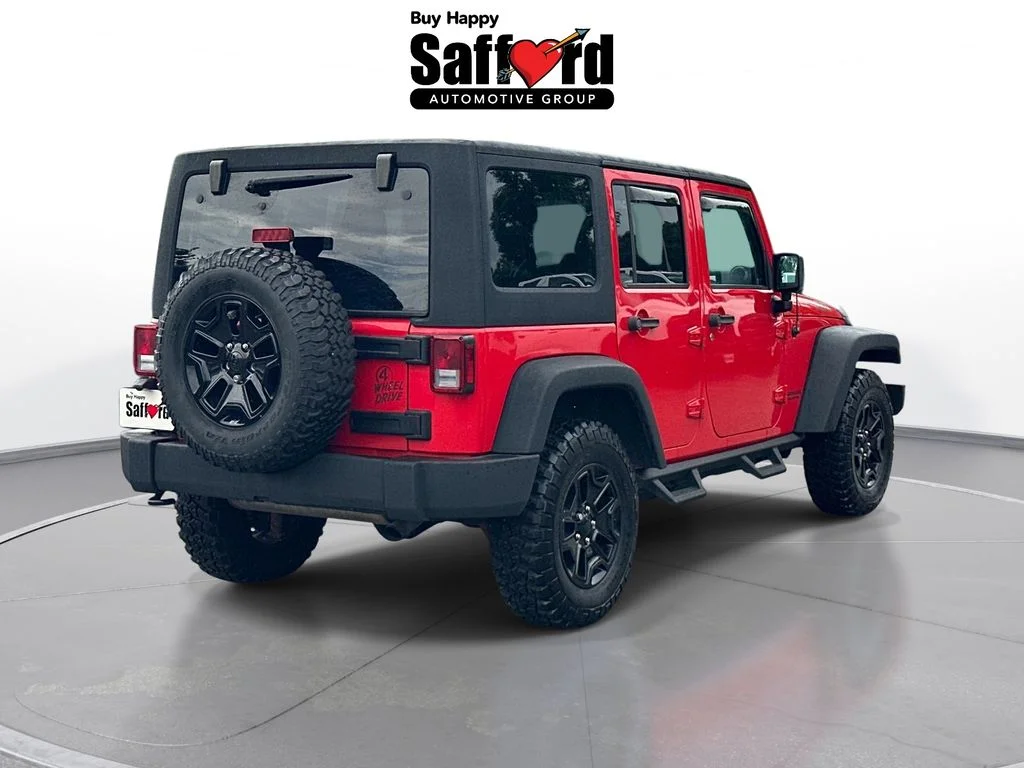 Used 2017 Red Jeep Unlimited Sport image 8
