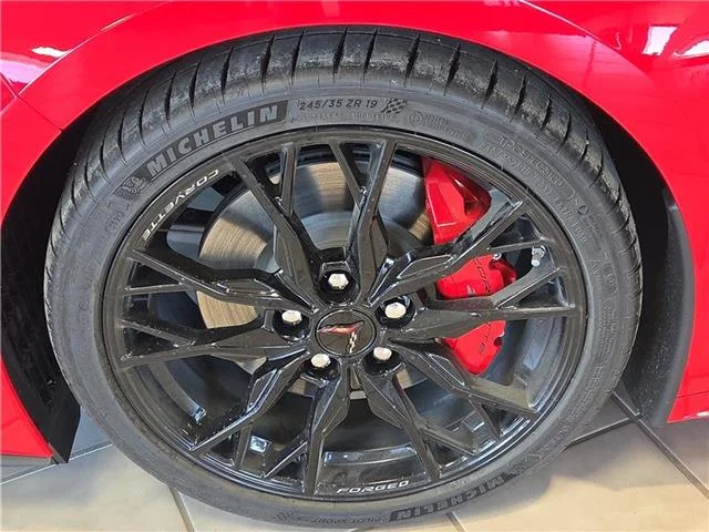 New 2026 GKZ Torch Red Chevrolet Stingray w/3LT image 8