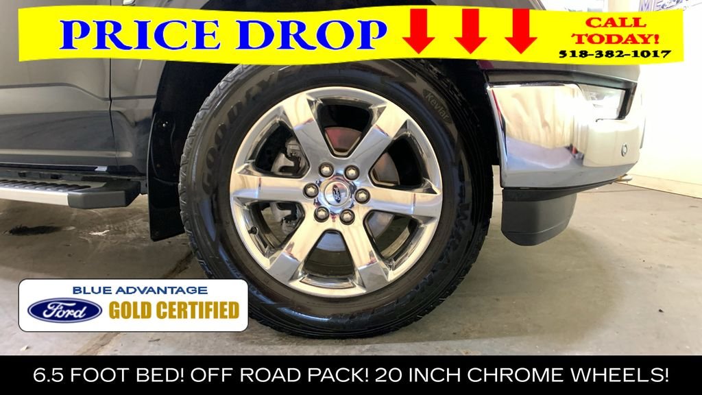Certified Used 2022 Blue Metallic Ford Lariat image 9
