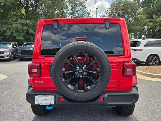 Used 2024 Red Jeep Sahara 4xe image 7