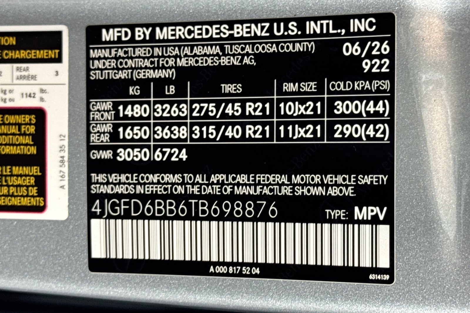 New 2026 Cirrus Silver Metallic Mercedes-Benz AMG® GLE 53 image 30