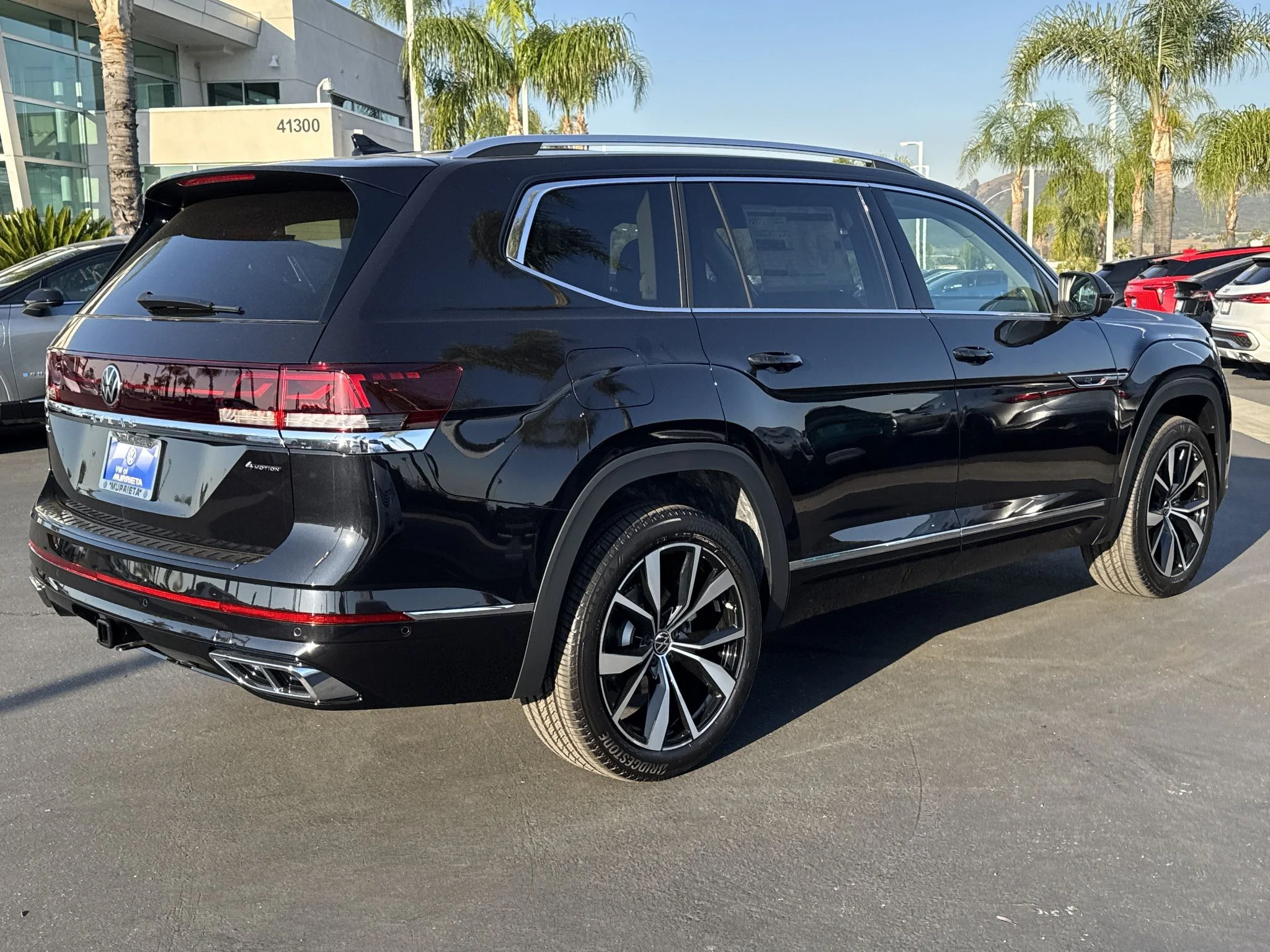 New 2026 Deep Black Pearl Volkswagen 2.0T SEL Premium R-Line image 8