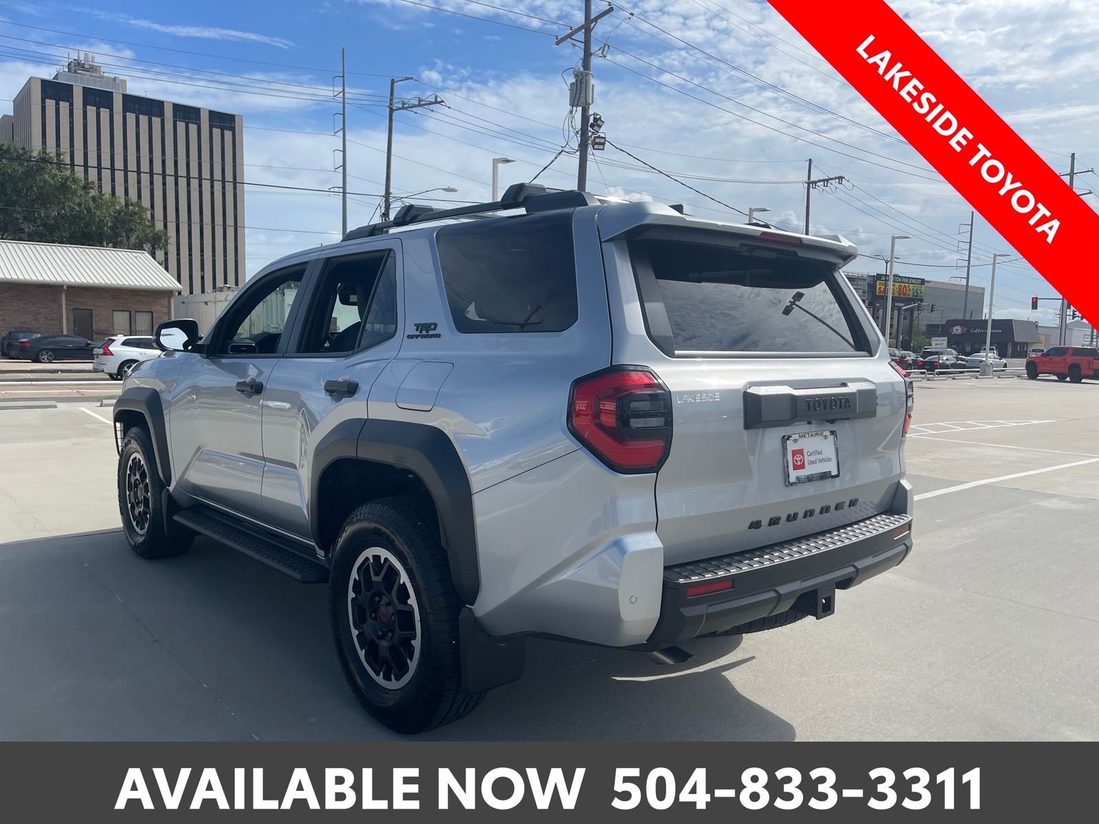Certified Used 2026 Silver Toyota TRD Off-Road Premium image 4