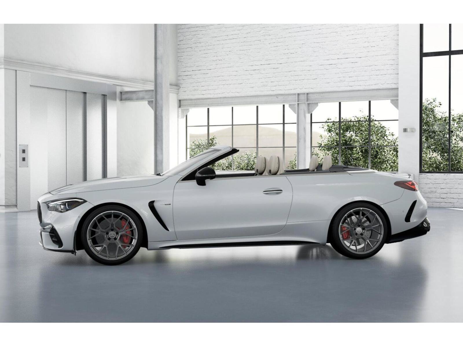 New 2027 MANUFAKTUR Moonlight White Metallic Mercedes-Benz AMG® CLE 53 4MATIC+ Cabriolet image 35