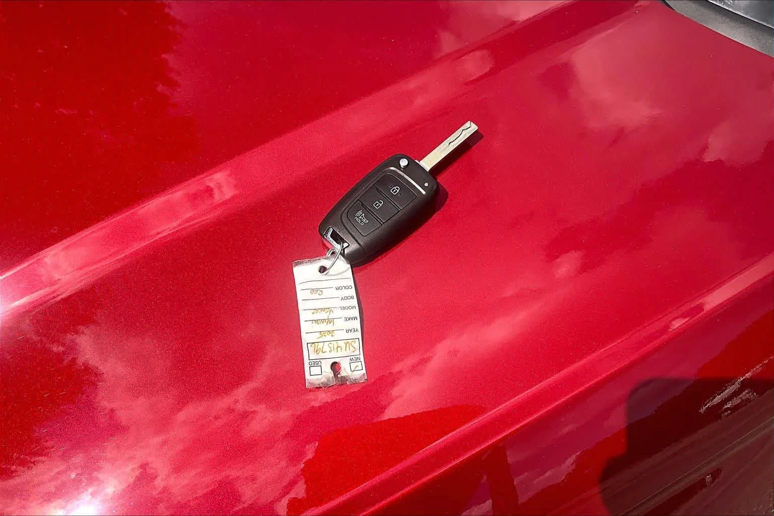 Used 2025 Ultimate Red Hyundai SE image 15