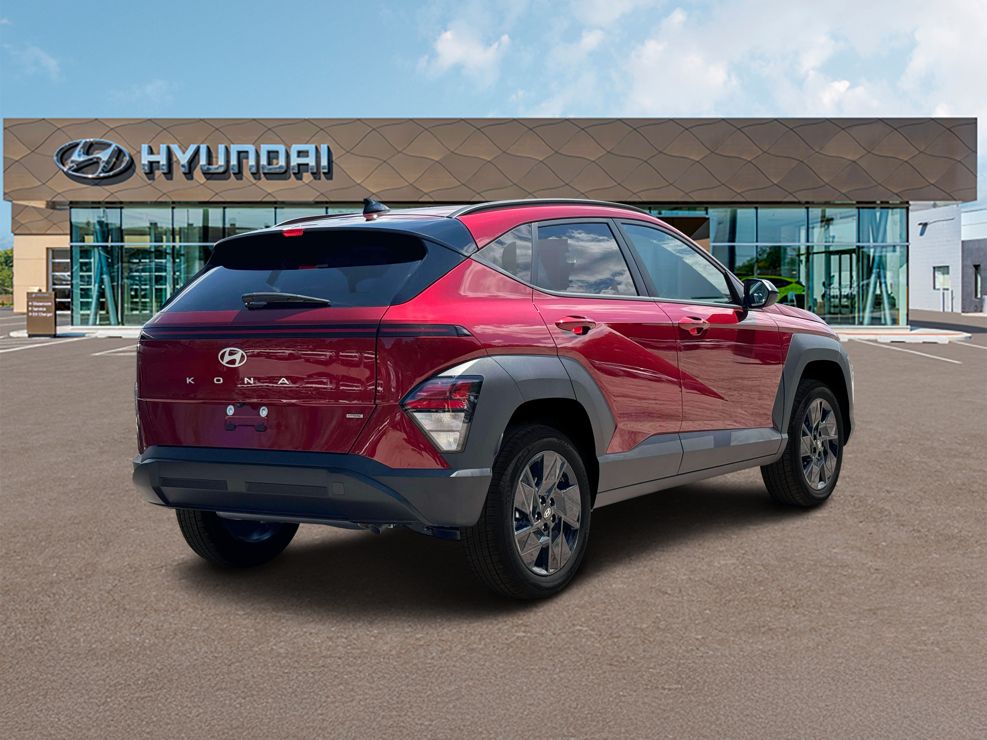 New 2027 Ultimate Red Metallic Hyundai SEL Sport AWD image 7