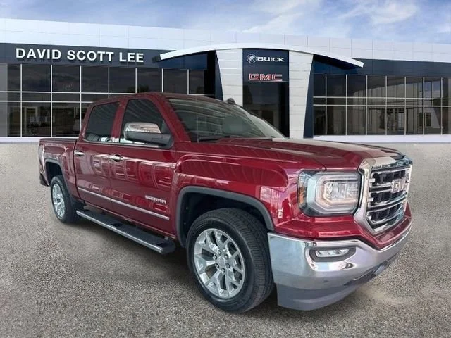 Used 2018 RED QUARTZ TINTCOAT GMC SLT image 5