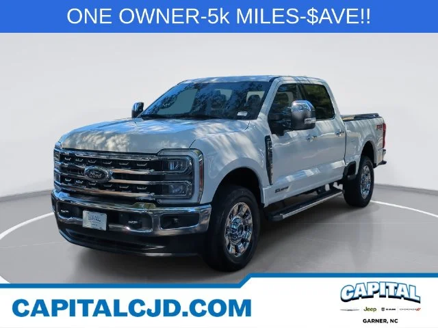 Used 2024 White Ford Lariat image 1