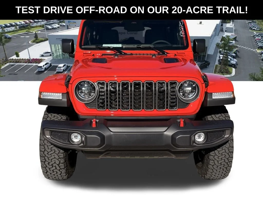 New 2026 Firecracker Red Clear-Coat Exterior Paint Jeep Rubicon image 9