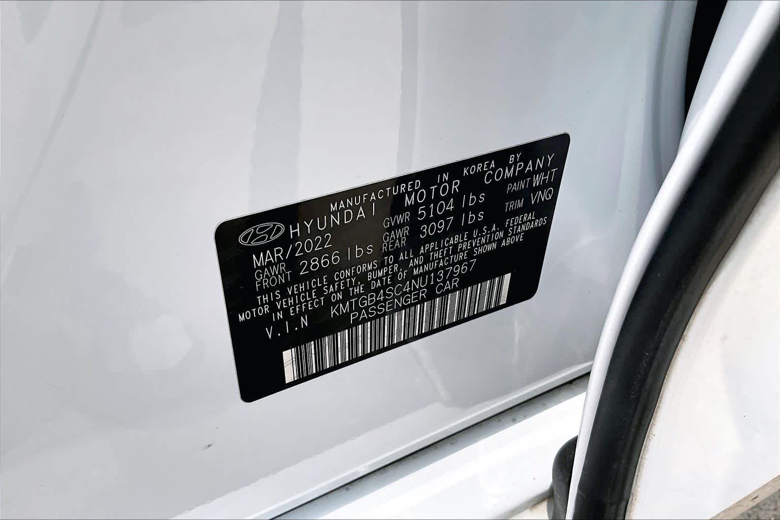 Used 2022 Alta White Genesis 2.5T image 33