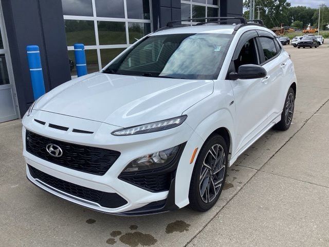 Certified 2022 Hyundai Kona N Line with VIN KM8K3CA32NU794229 for sale in Sheffield, OH