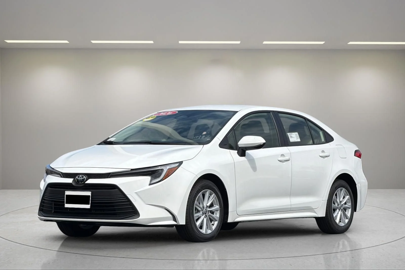 New 2026 White Toyota LE image 8