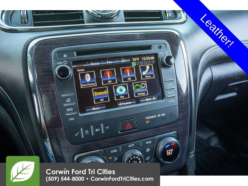 Used 2017 Ebony Twilight Metallic Buick Leather Group image 2
