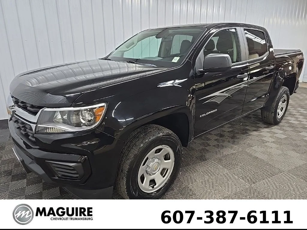 Used 2021 Black Chevrolet Work Truck image 8