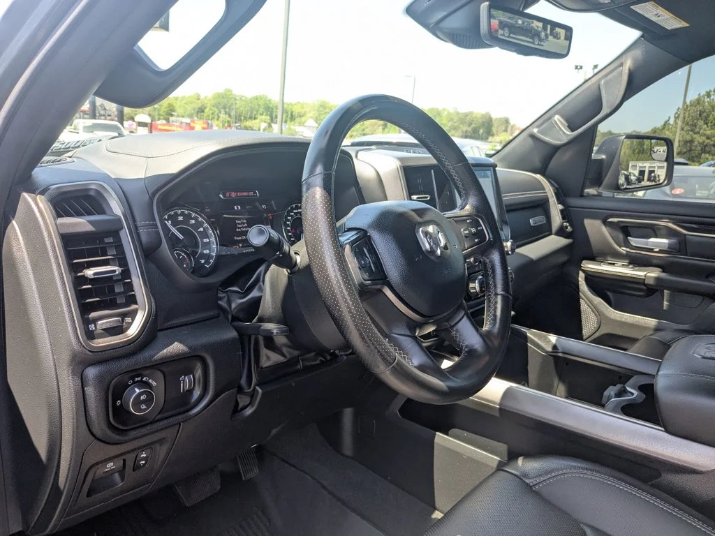 Used 2022 Granite Crystal Metallic Clearcoat Ram Rebel image 13