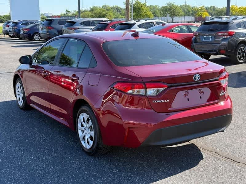 Used 2023 Ruby Flare Pearl Toyota Hybrid LE image 5