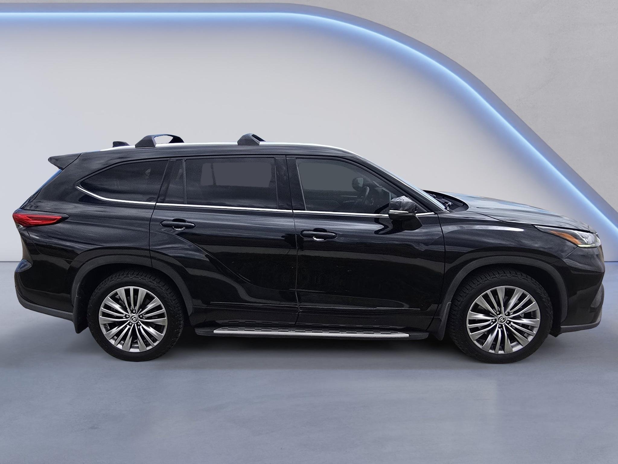 Used 2021 Midnight Black Metallic Toyota Platinum image 4