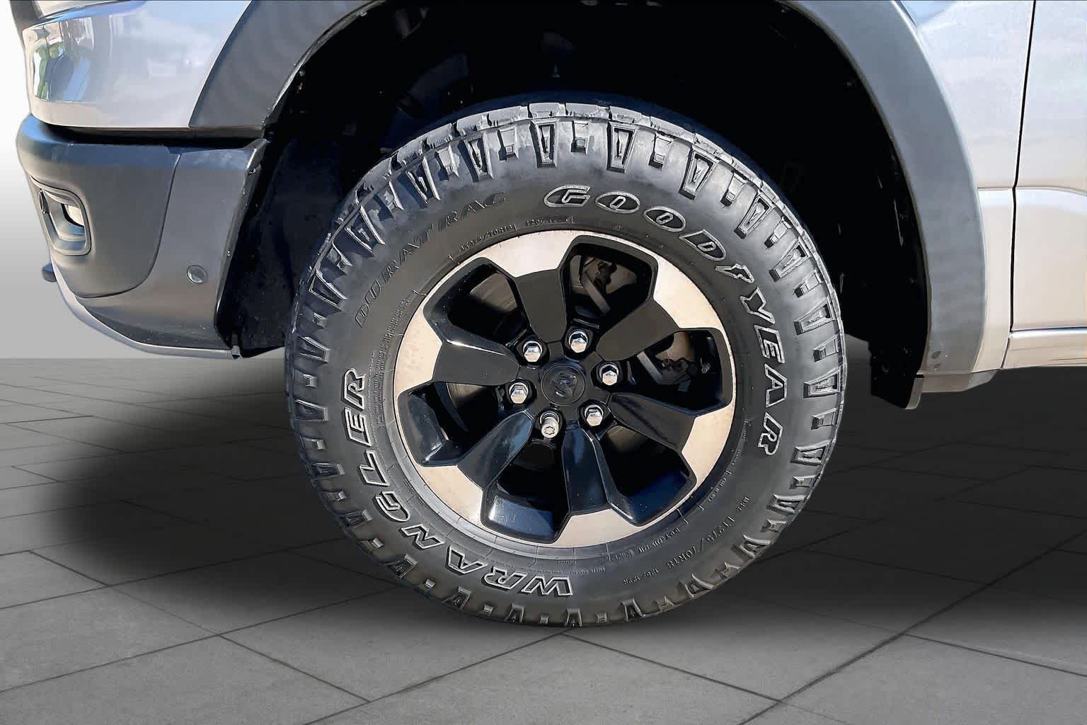 Used 2021 Billet Silver Metallic Clearcoat Ram Rebel image 11