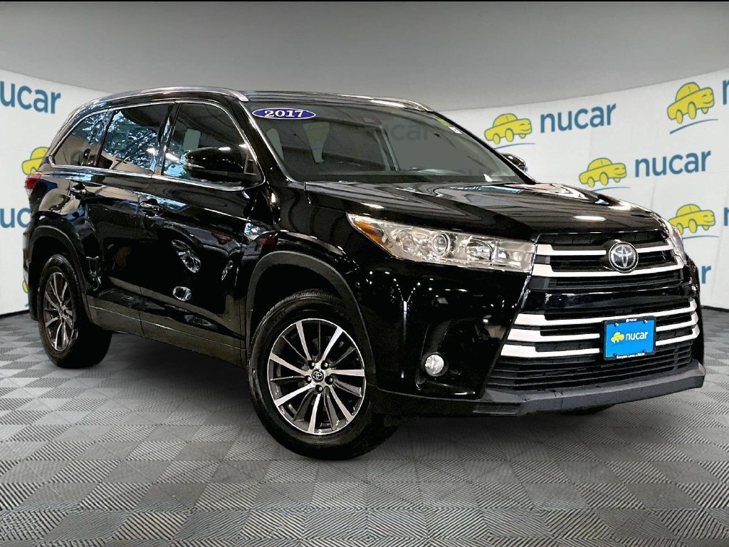 Used 2017 Black Toyota XLE image 1