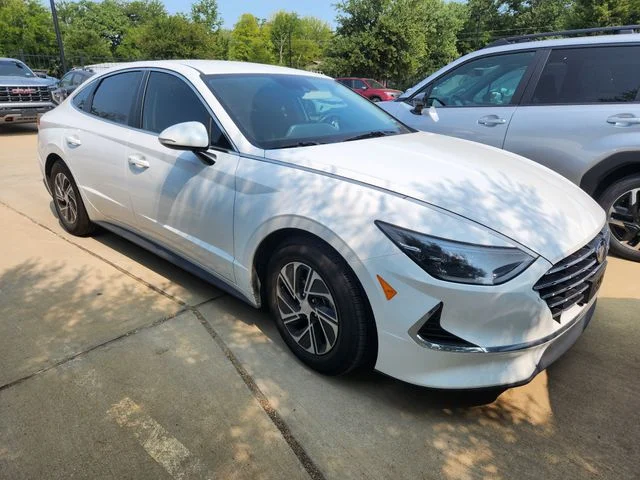 Pre-Owned 2023 Hyundai Sonata Hybrid Blue