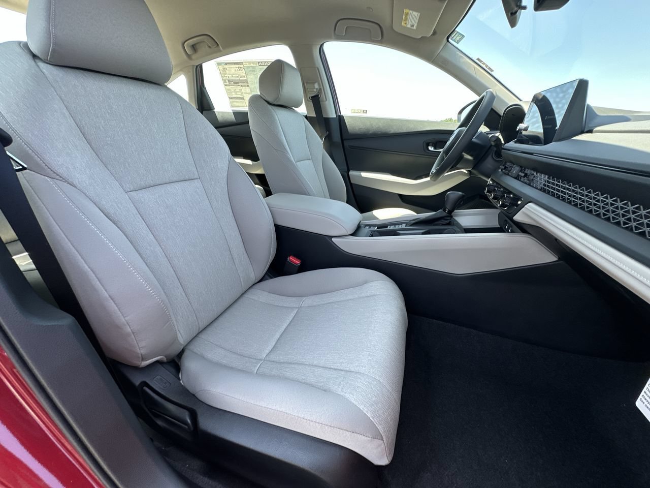 New 2026 Radiant Red Metallic Honda LX CVT image 23