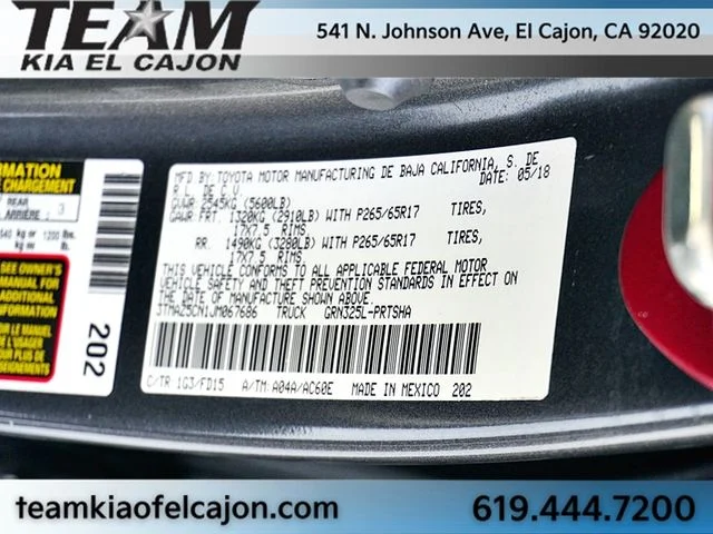 Used 2018 Gray Toyota TRD Sport image 37