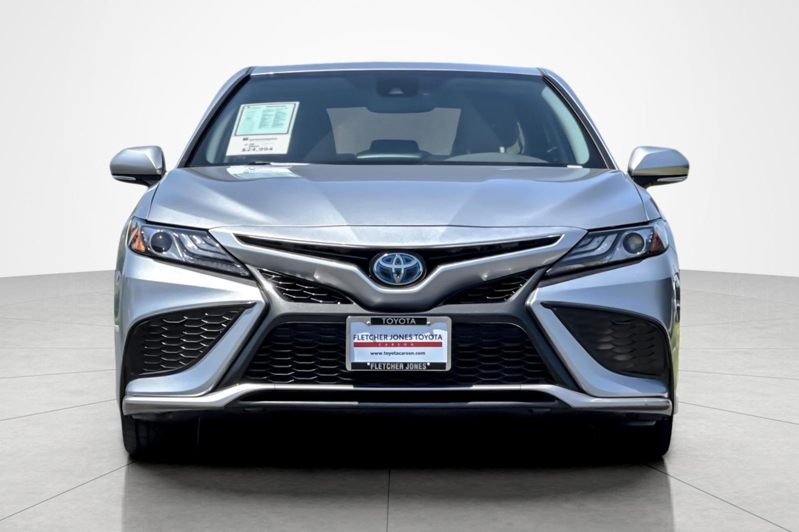 Used 2022 CELESTIAL SILVER MET Toyota Hybrid XSE image 8