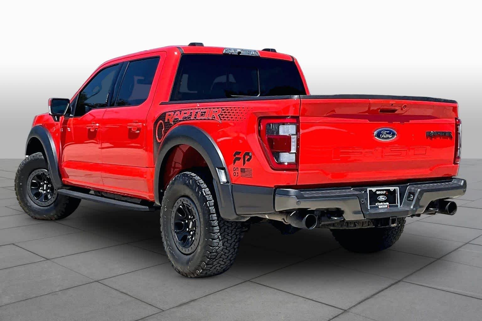 Certified Used 2022 Orange Ford Raptor image 12