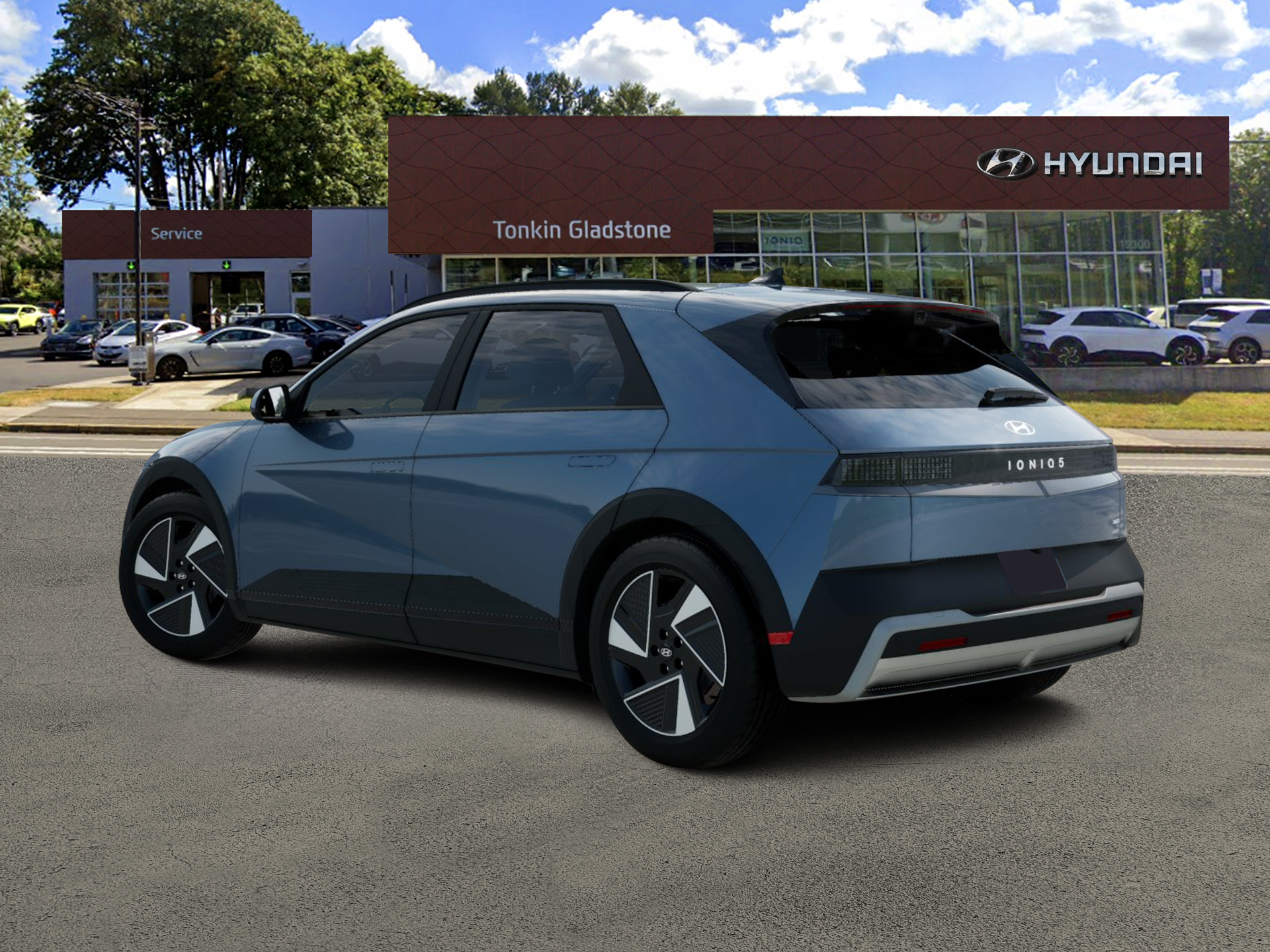 New 2027 Blue Hyundai SEL image 4