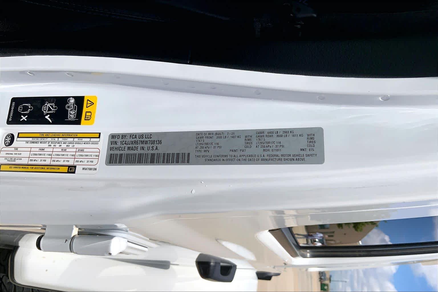 Used 2021 Bright White Clearcoat Jeep Unlimited Rubicon image 34