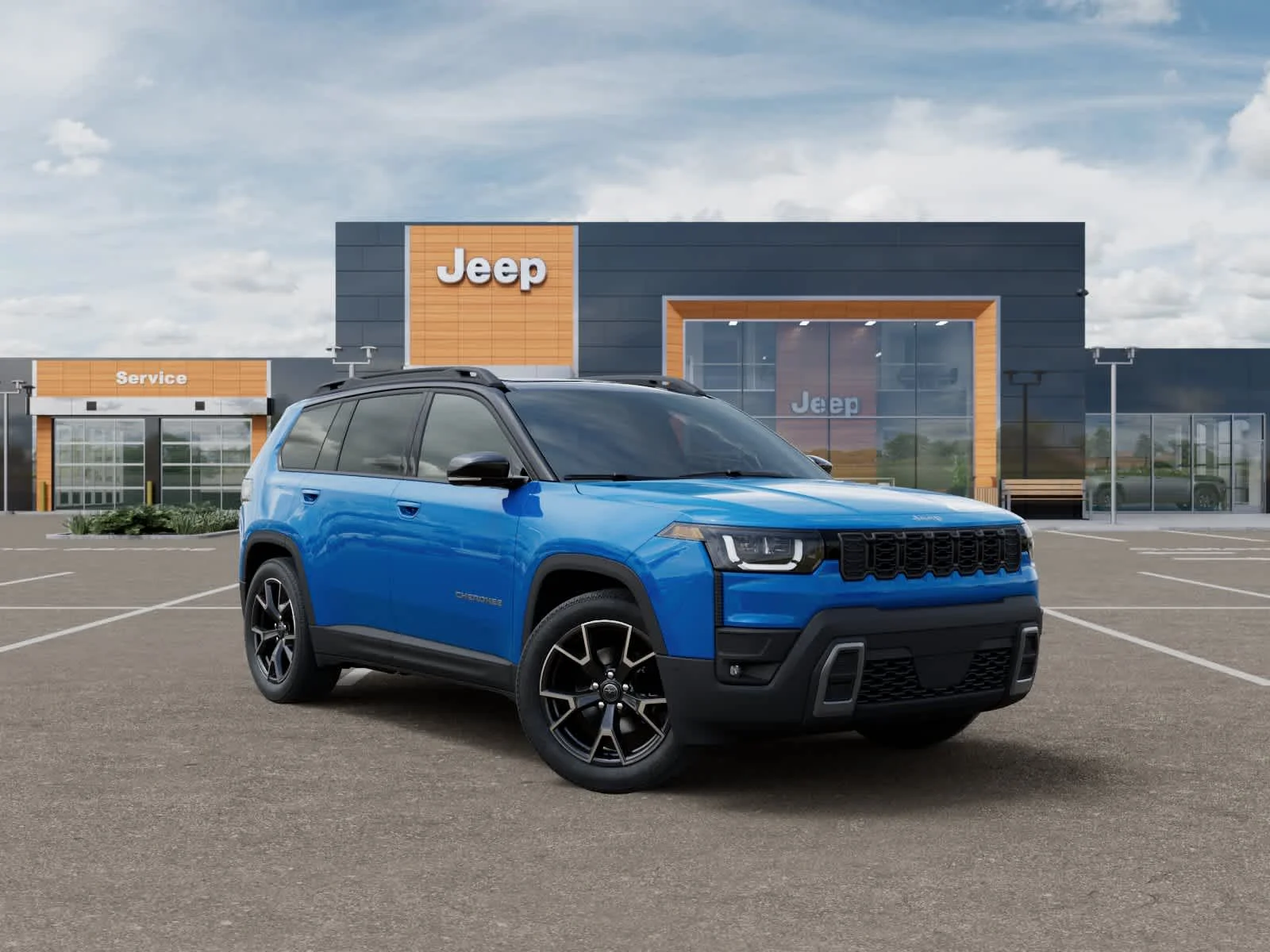 New 2026 Hydro Blue Pearlcoat Jeep Overland image 5
