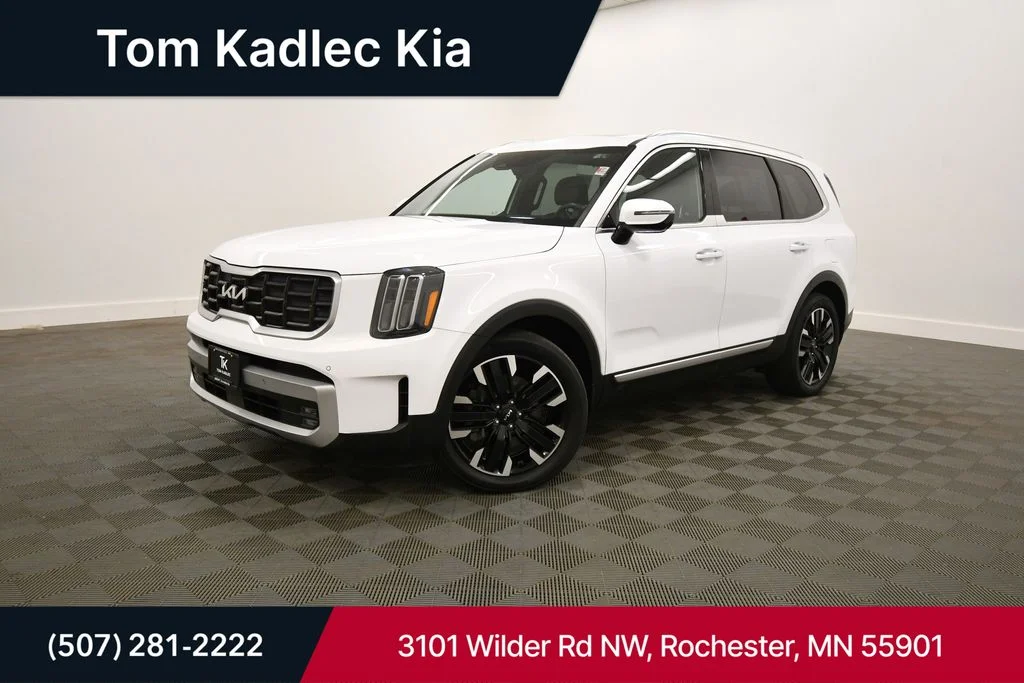 Certified Used 2024 White Kia SX-Prestige image 1