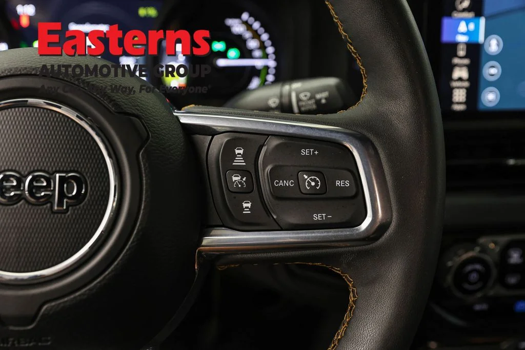Used 2024 Gray Jeep Sahara 4xe image 16