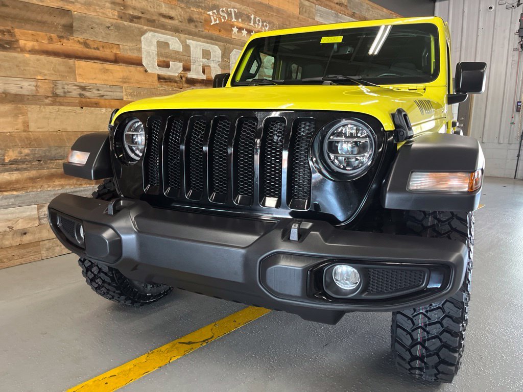 Used 2022 High Velocity Clearcoat Jeep Unlimited Willys image 8