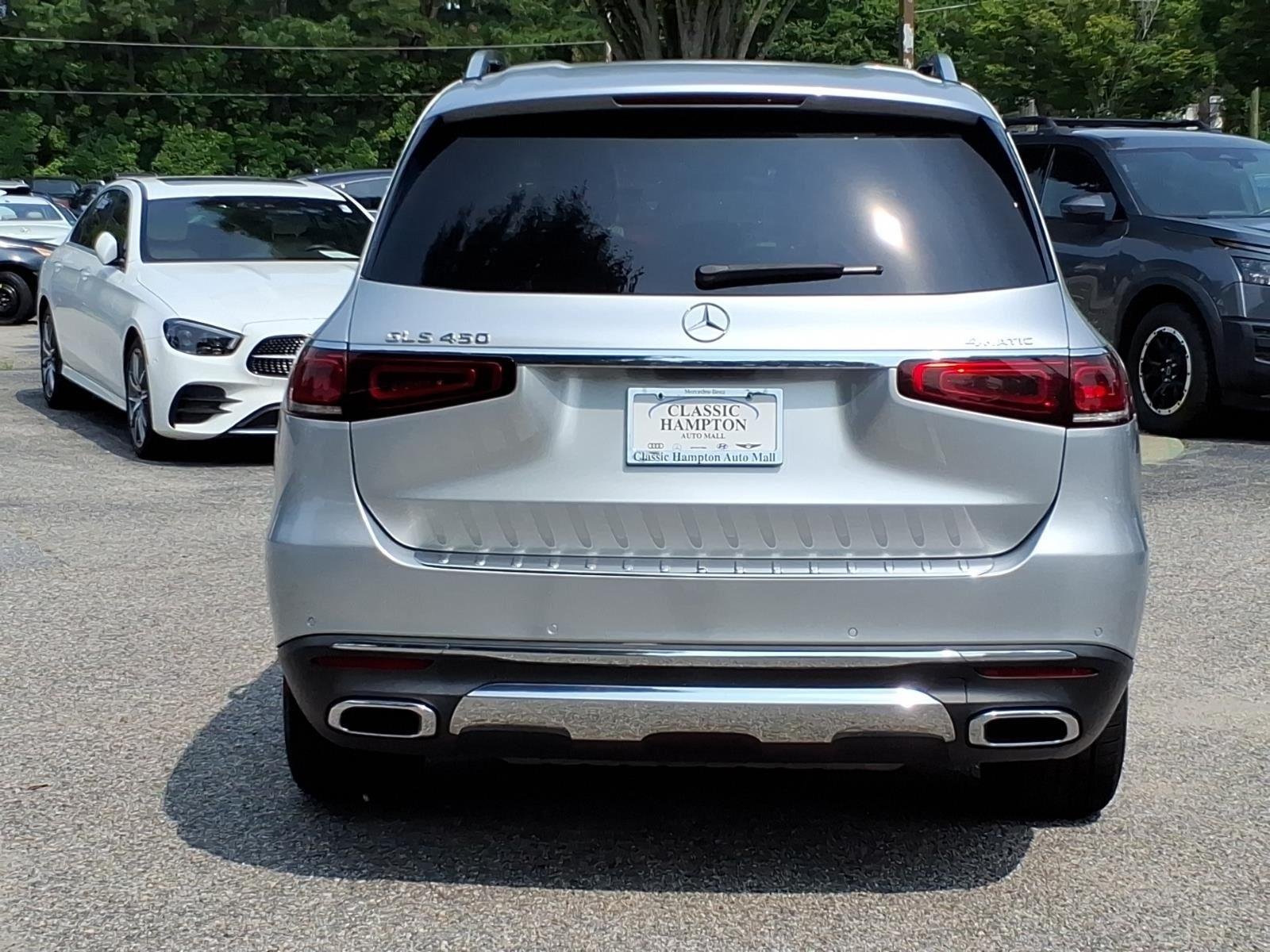 Used 2020 Iridium Silver Metallic Mercedes-Benz GLS 450 image 9