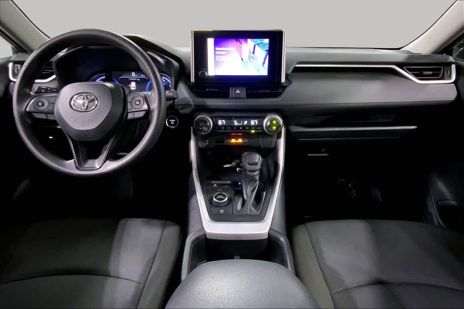 Used 2025 Silver Sky Metallic Toyota Hybrid XLE image 16