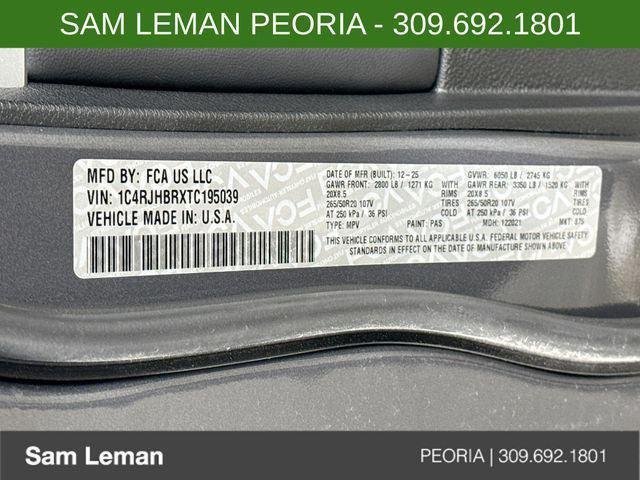 New 2026 Baltic Gray Metallic Clearcoat Jeep Limited image 43