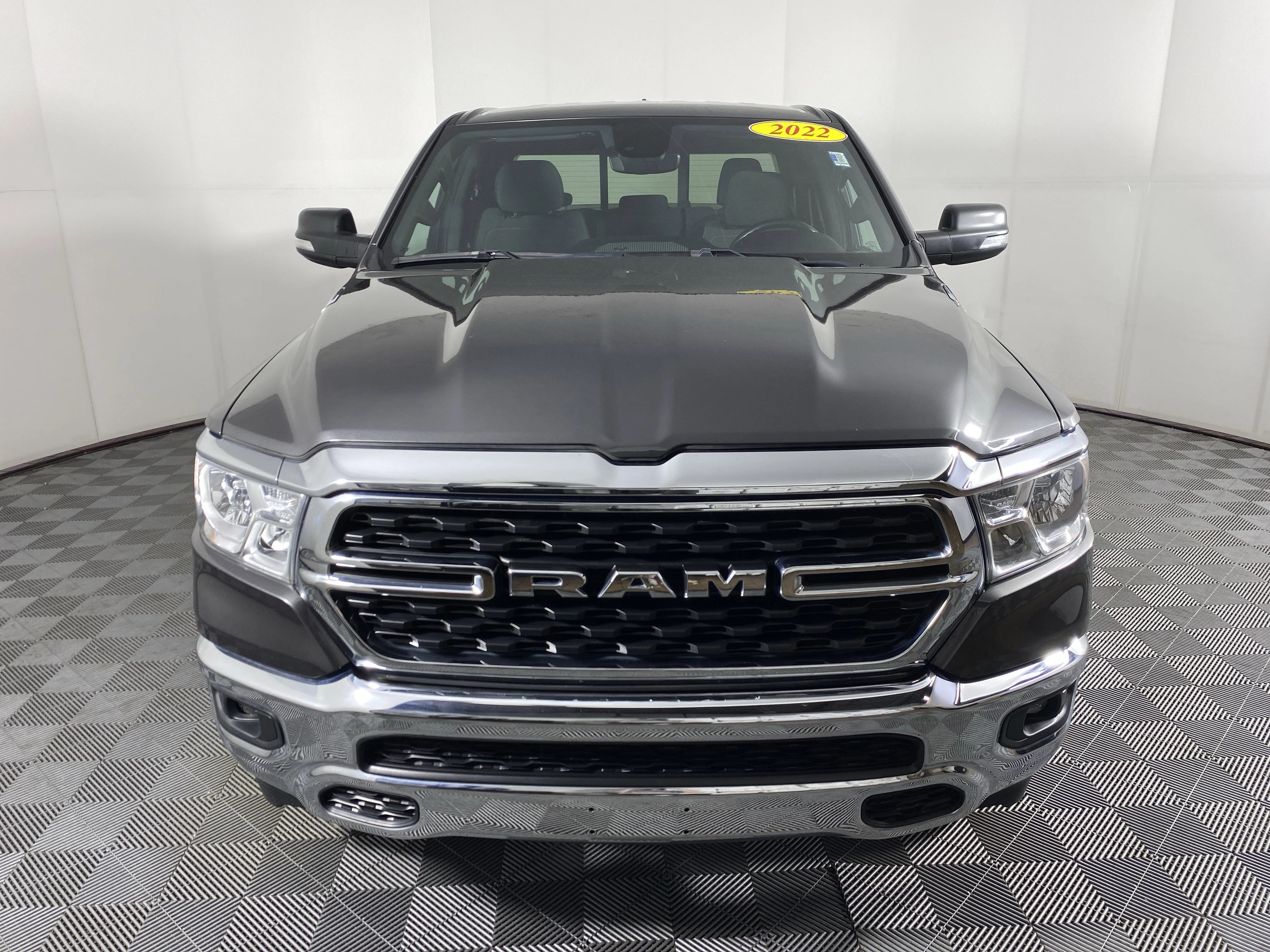 Used 2022 Granite Crystal Metallic Clearcoat Ram Big Horn image 11
