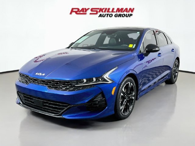 Used 2022 Blue Kia GT-Line image 3