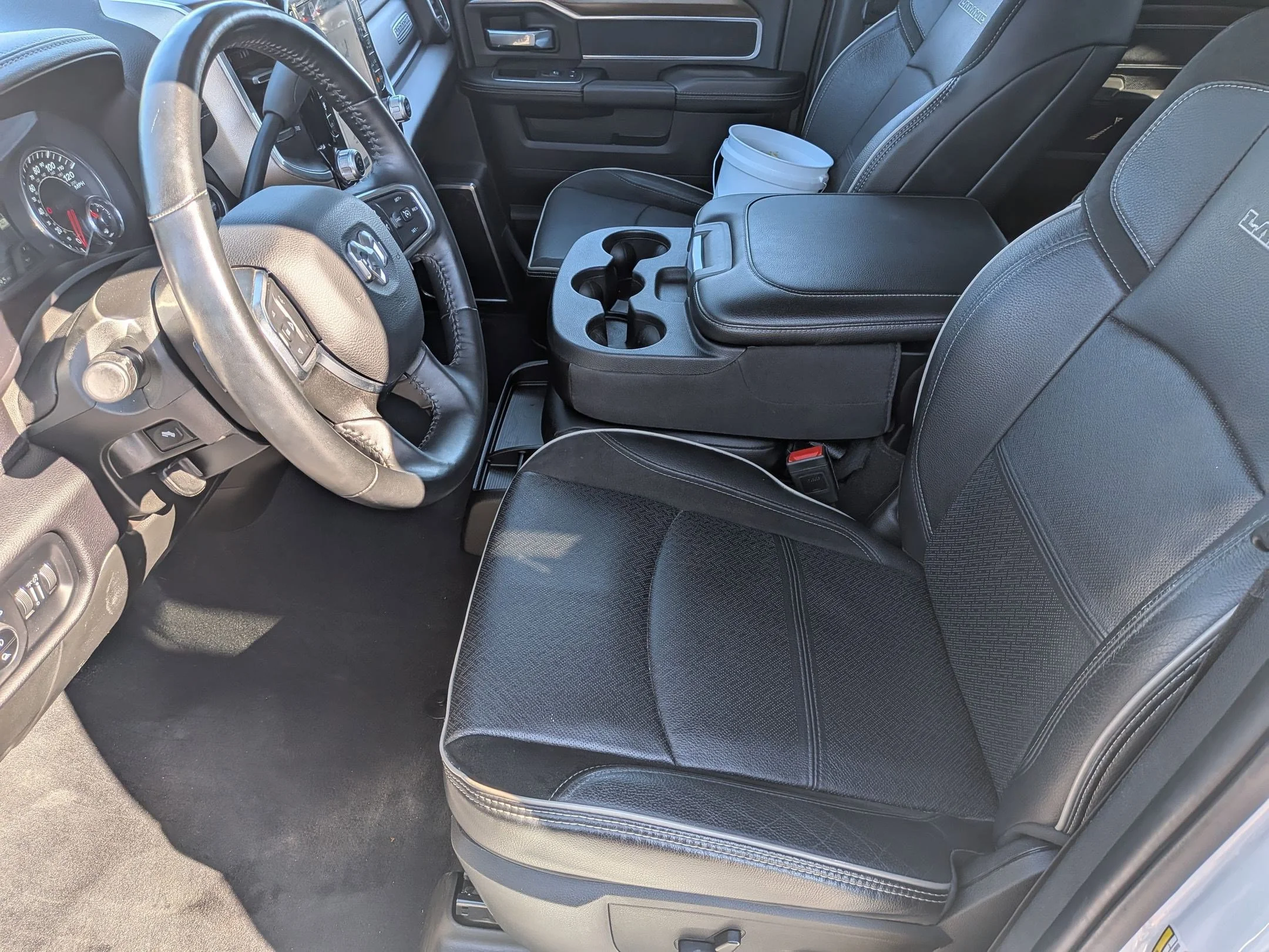 Used 2024 Bright White Clearcoat Ram Laramie image 11