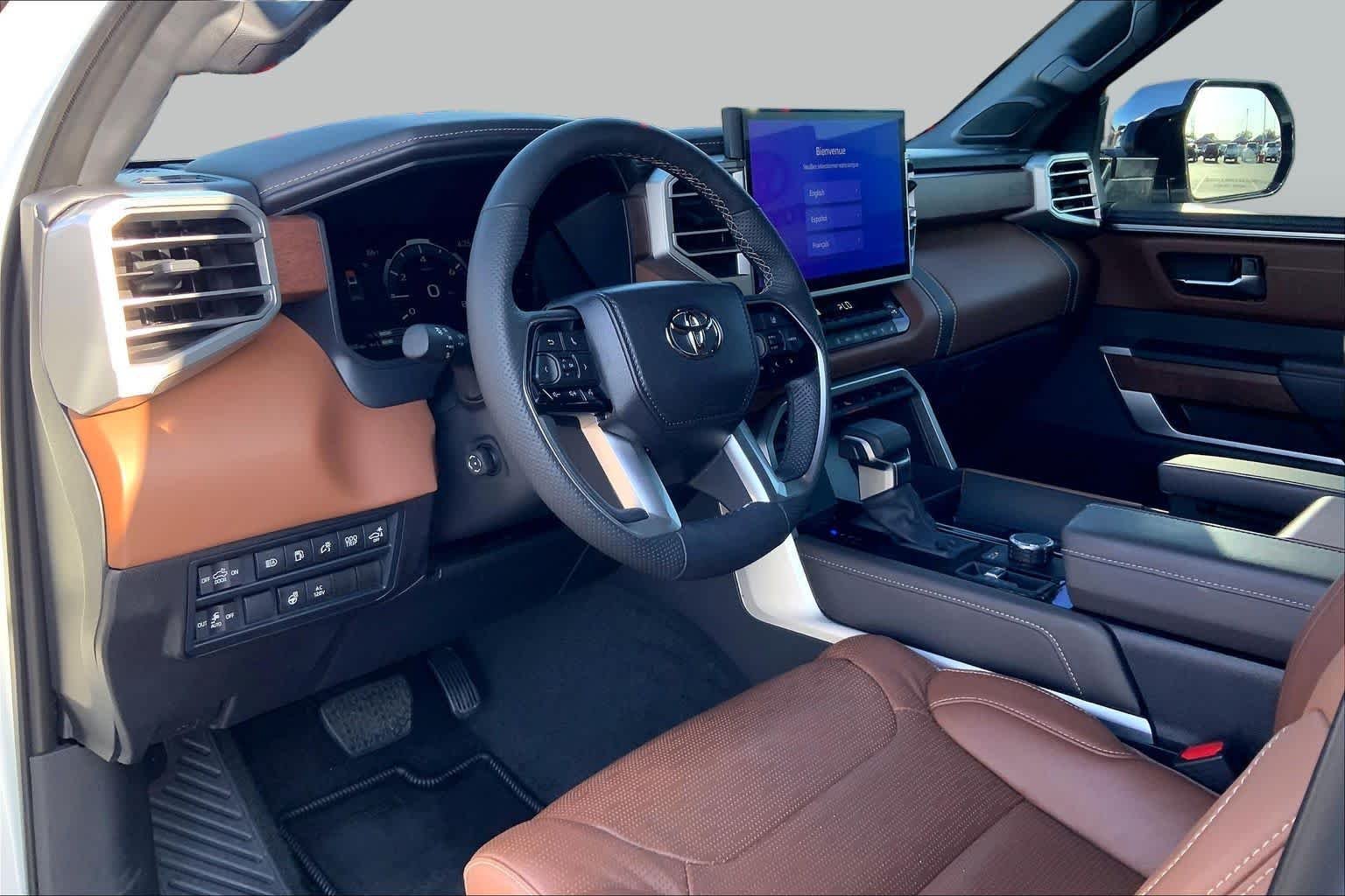 Used 2025 Wind Chill Pearl Toyota 1794 Edition Hybrid image 18