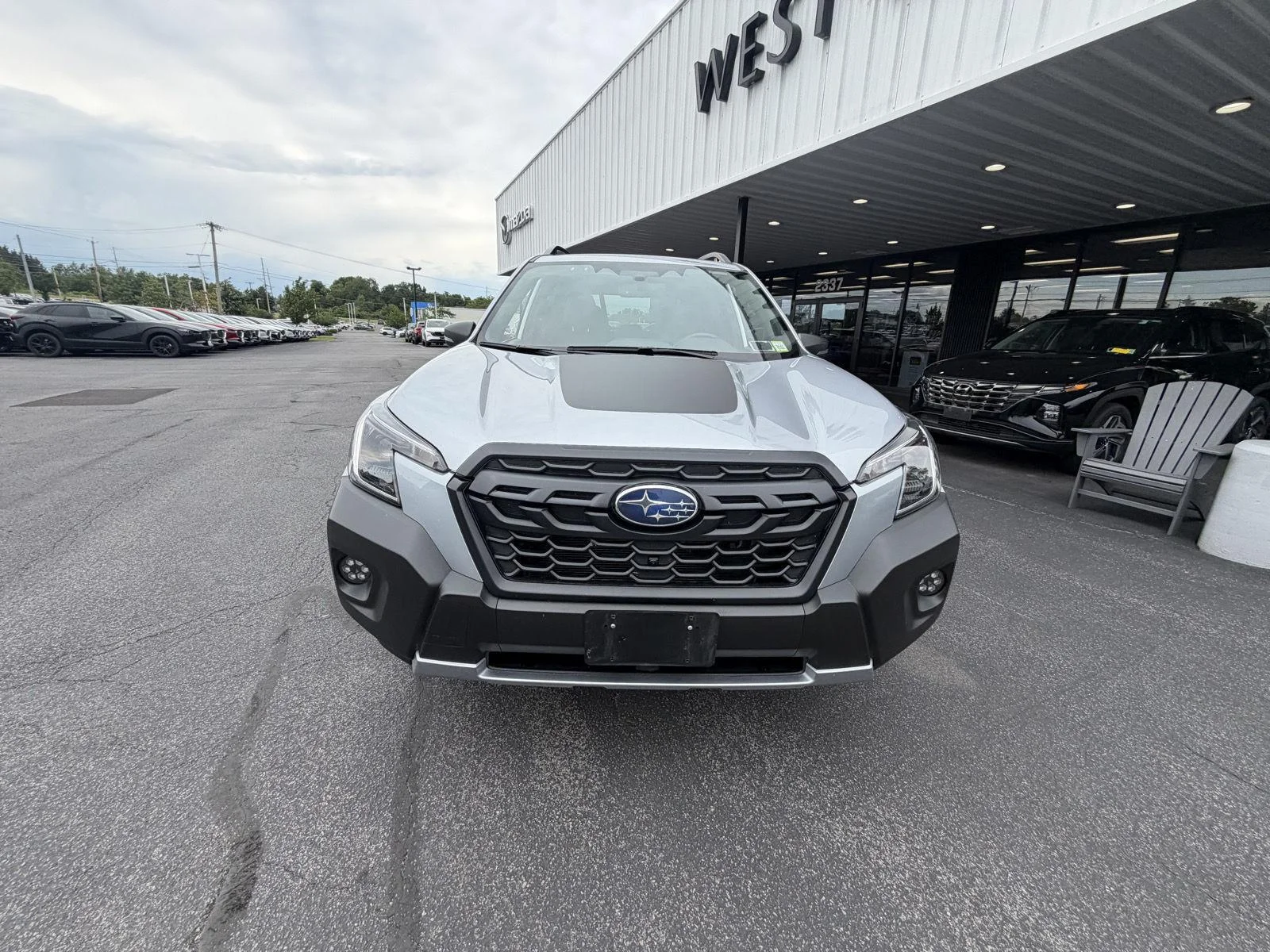 Used 2024 Magnetite Gray Metallic Subaru Wilderness image 6