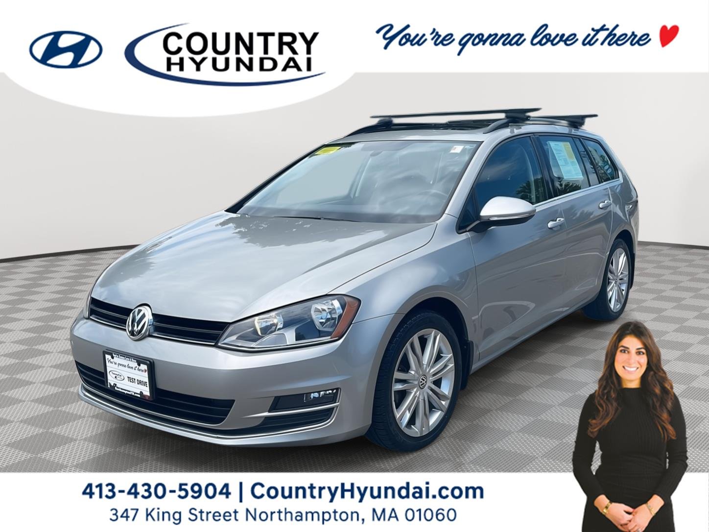 2015 Volkswagen Golf SportWagen TDI SE - Photo 1